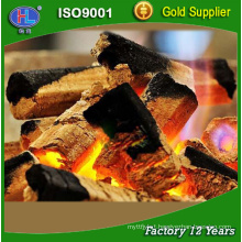 low ASH high calory Machine-Made Charcoal for BBQ barbecue